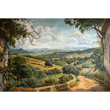 Old Scenery Canvas
